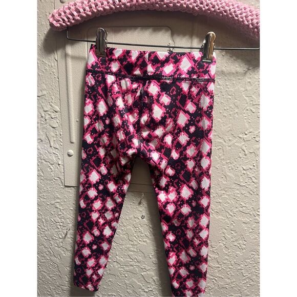 Under Armour Multicolored Patterned Leggings Little Girls Size 4T - Picture 9 of 10